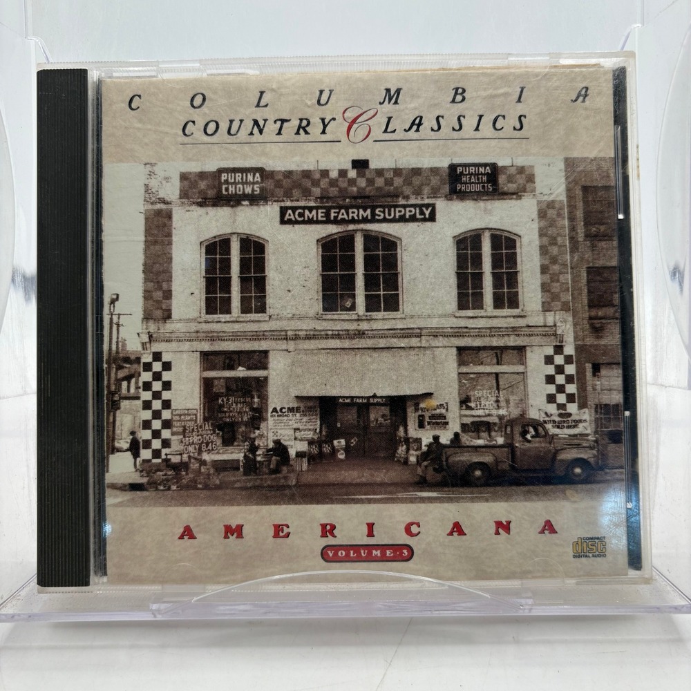 Columbia Country Classics Americana Volume 3 CD Johnny Cash Waylon Jennings 1990